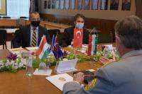 Török delegáció az MTSZ-nél