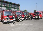 Négy felújított tűzoltógépjárművet kaptak az önkéntesek